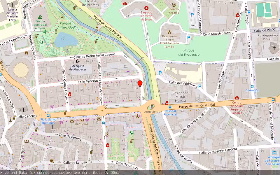 Mapa de Subasta Inmueble (Vivienda) en Huesca
