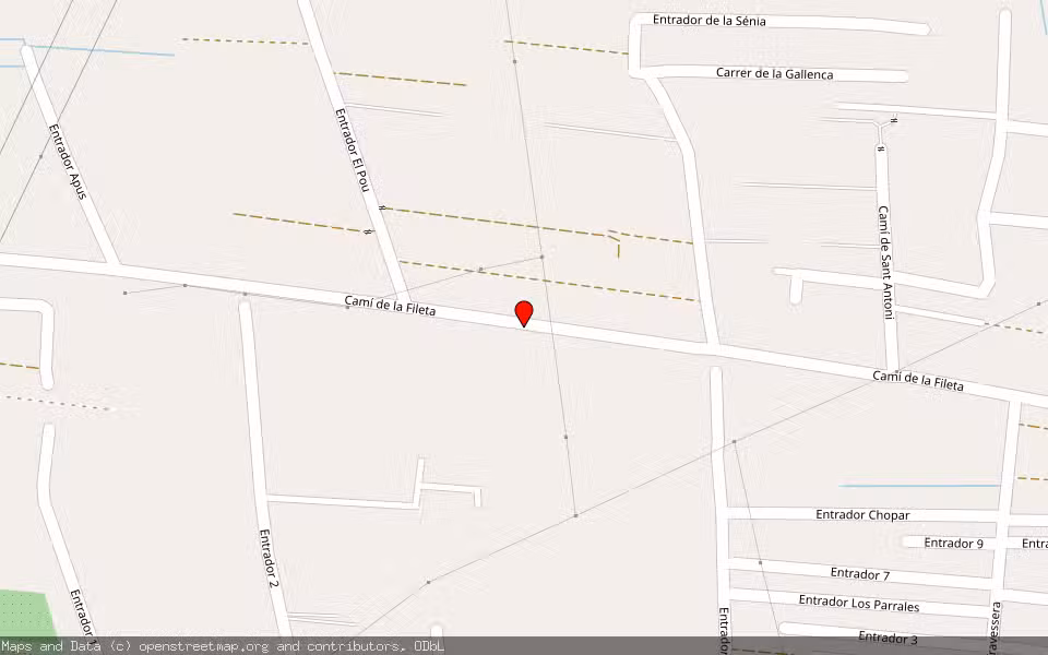 Mapa de Subasta Inmueble (Finca rústica) en Castellon De La Plana, Castellón/Castelló