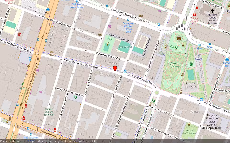 Mapa de Subasta Inmueble (Vivienda) en Valencia, Valencia/València