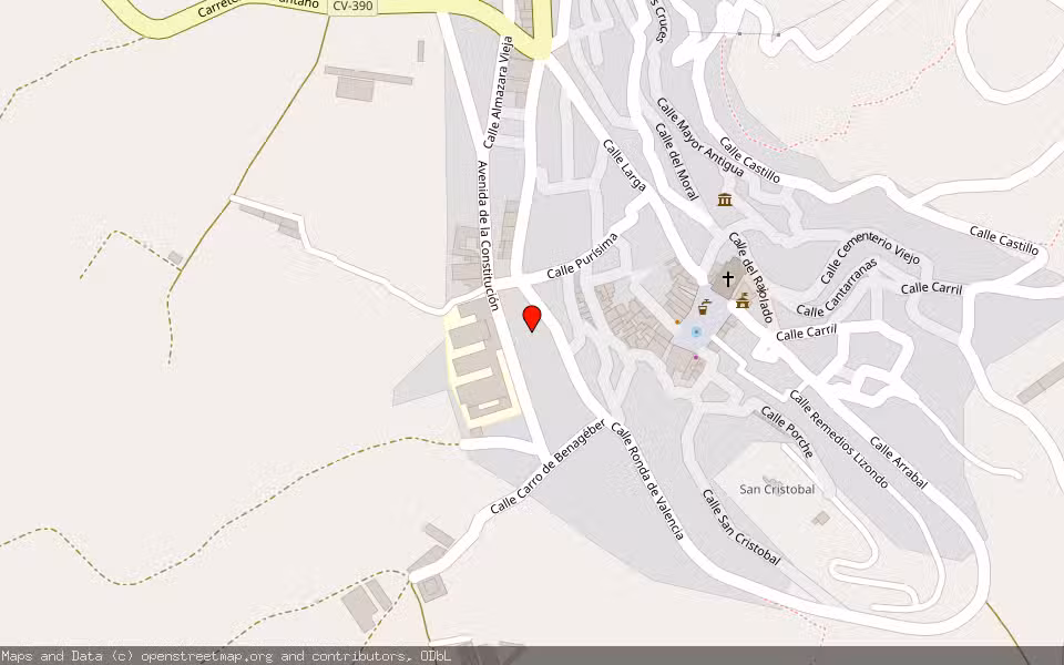 Mapa de Subasta Inmueble (Trastero) en Valencia, Valencia/València