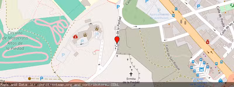 Mapa de Subasta de Inmueble (Solar) en Segovia, Segovia 