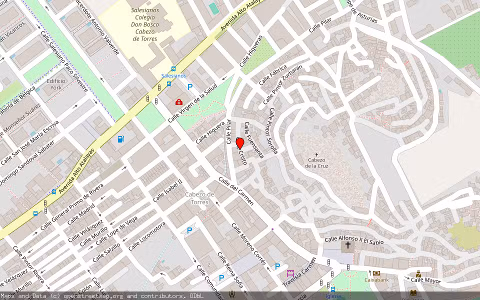 Mapa de Subasta Inmueble (Vivienda) en Murcia