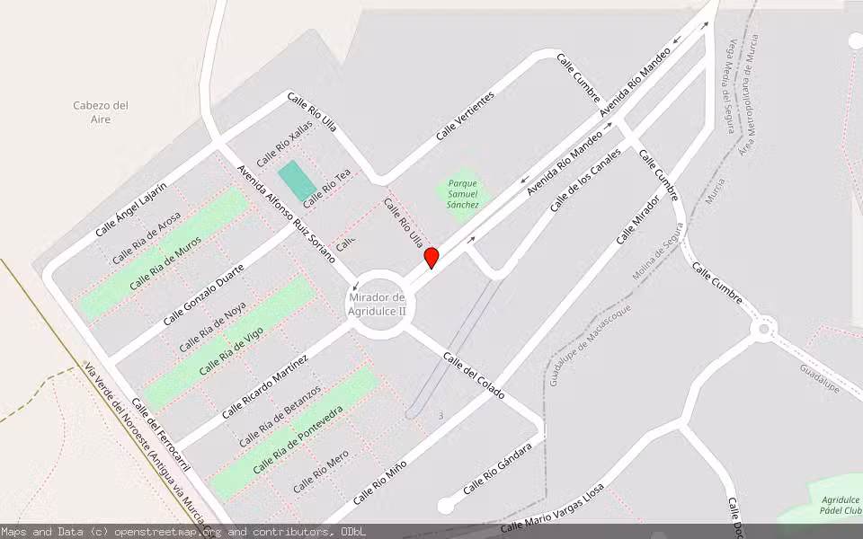 Mapa de Subasta Inmueble (Vivienda) en Molina De Segura, Murcia