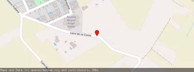 Mapa de Subasta de Inmueble (Vivienda) en Manacor, Islas Baleares (Balears) 