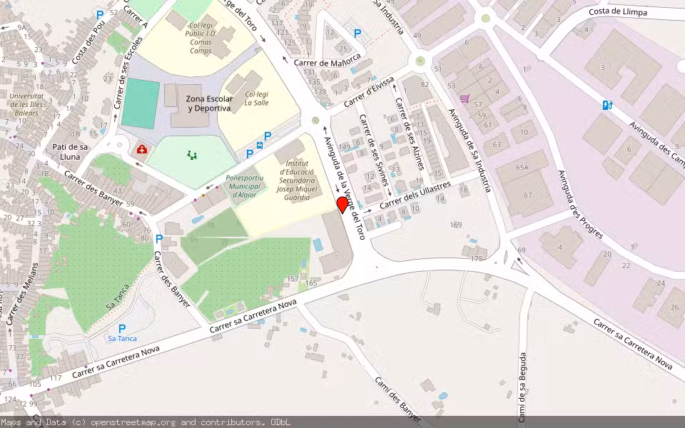 Mapa de Subasta Inmueble (Vivienda) en Alaior, Illes Balears