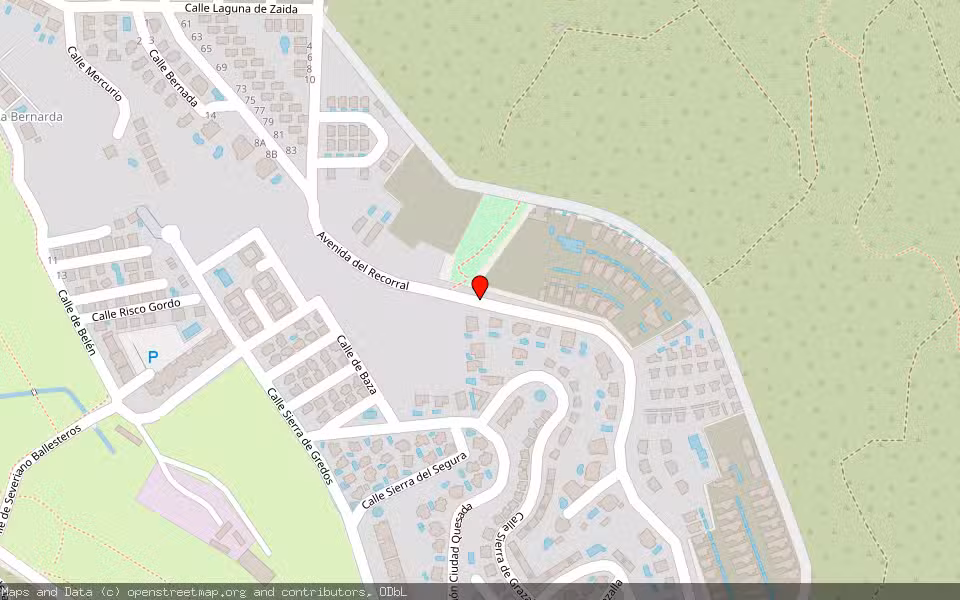 Mapa de Subasta Inmueble (Vivienda) en Rojales, Alicante/Alacant