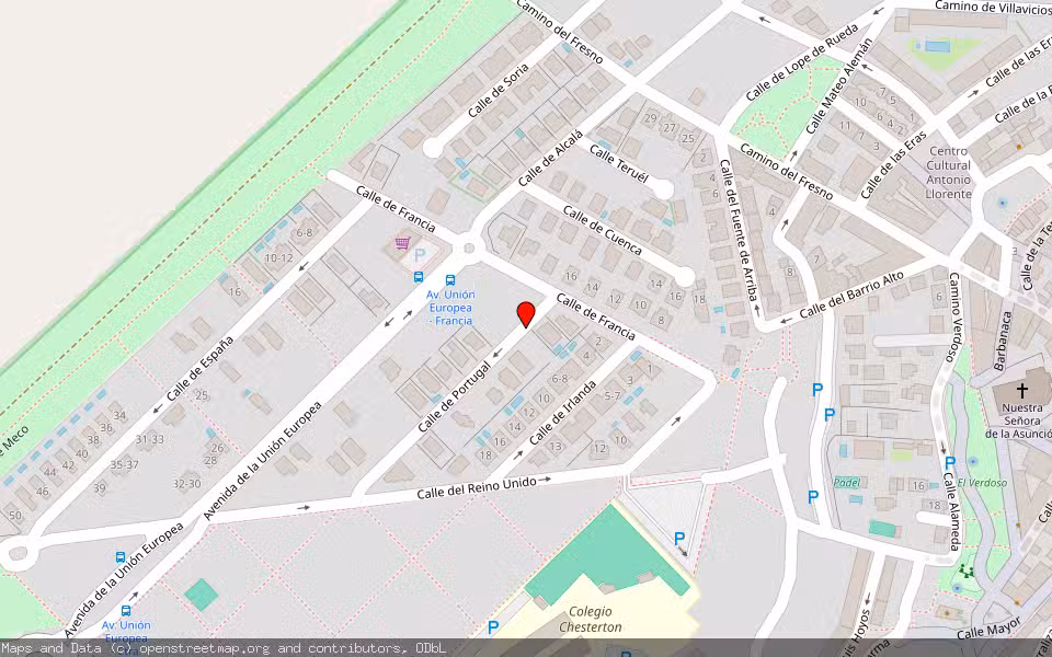 Mapa de Subasta Inmueble (Solar) en Meco, Madrid