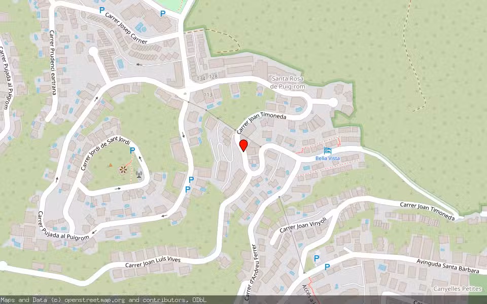 Mapa de Subasta Inmueble (Vivienda) en Roses, Girona