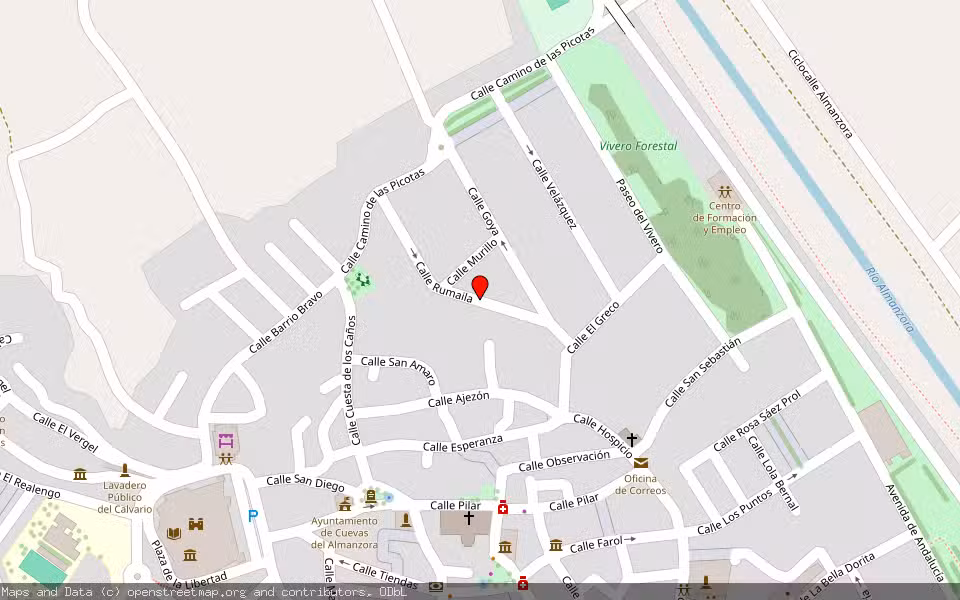 Mapa de Subasta Inmueble (Solar) en Cuevas De Almanzora, Almería