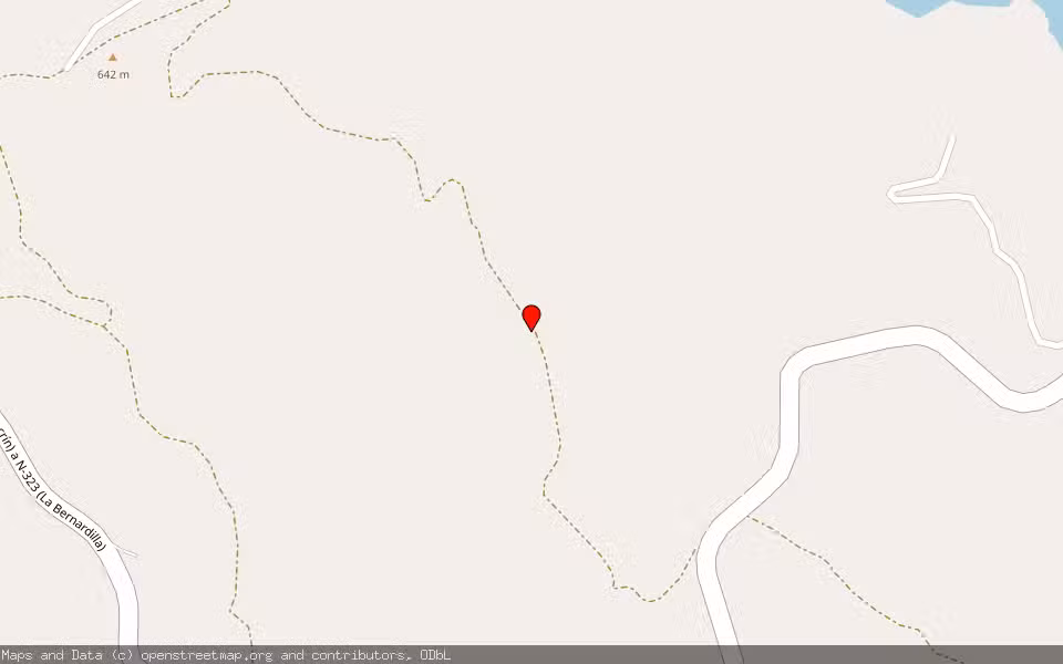 Mapa de Subasta Inmueble (Finca rústica) en Pinar (el), Granada