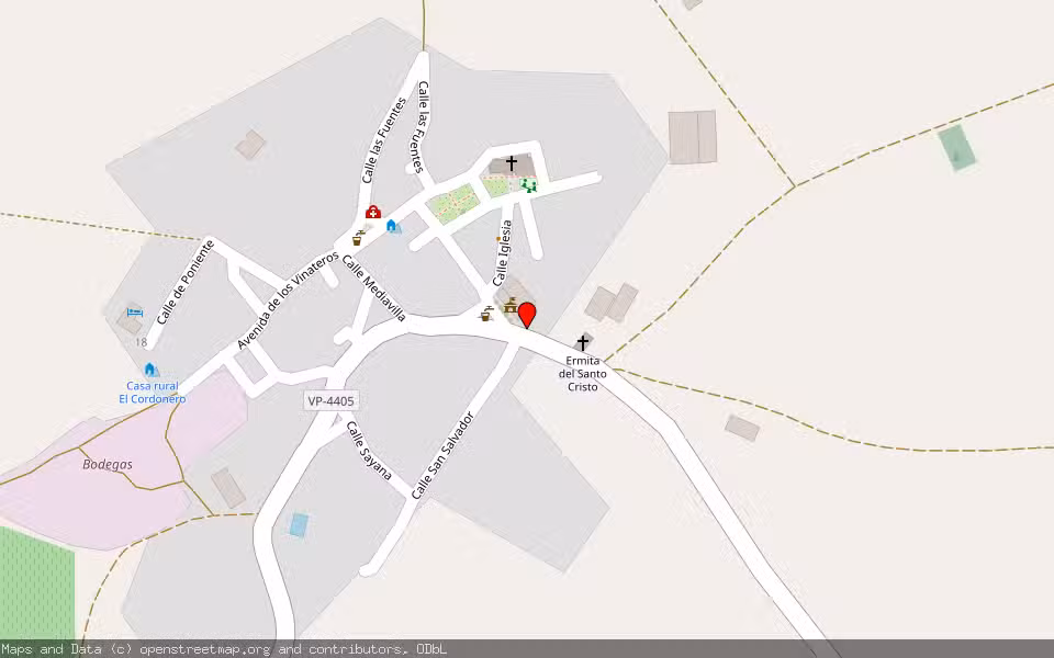 Mapa de Subasta Inmueble (Vivienda) en Sebulcor, Segovia
