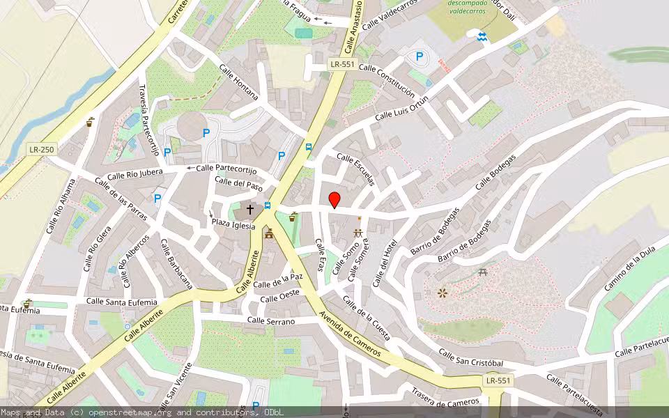 Mapa de Subasta Inmueble (Local comercial) en Villamediana De Iregua, La Rioja