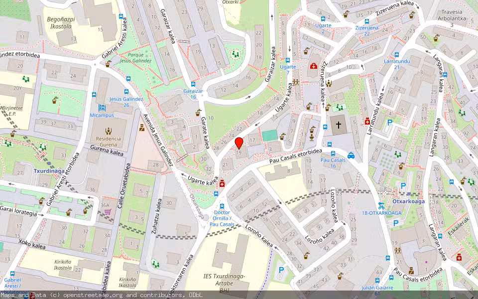 Mapa de Subasta Inmueble (Vivienda) en Bilbao, Bizkaia