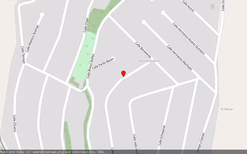 Mapa de Subasta Inmueble (Vivienda) en El Casar, Guadalajara