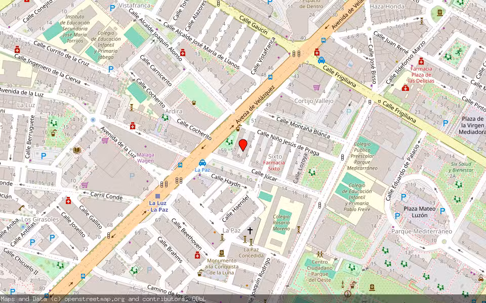 Mapa de Subasta Inmueble (Otros) en Pilas, Sevilla