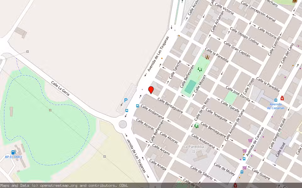 Mapa de Subasta Inmueble (Garaje) en Santa Lucia, Las Palmas