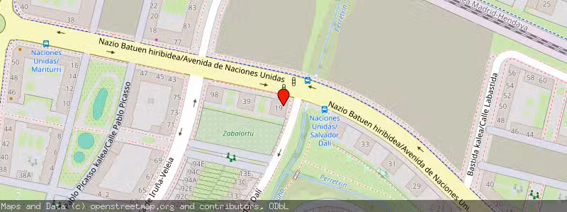 Mapa de Subasta de Inmueble (Vivienda) en Vitoria-gasteiz, Álava 