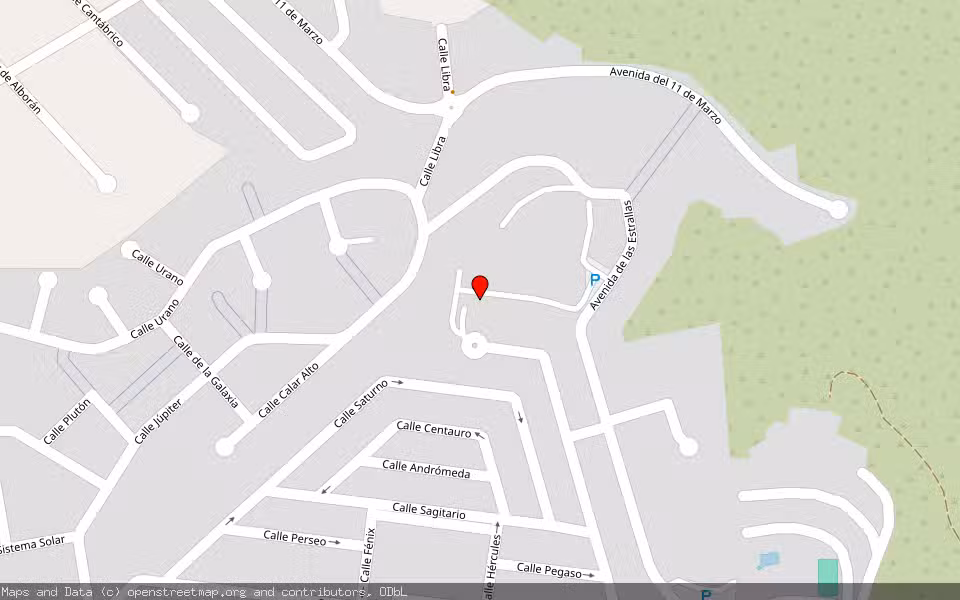 Mapa de Subasta Inmueble (Garaje) en Pulpi, Almería