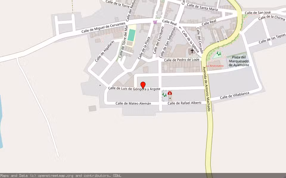 Mapa de Subasta Inmueble (Local comercial) en Isla Cristina, Huelva