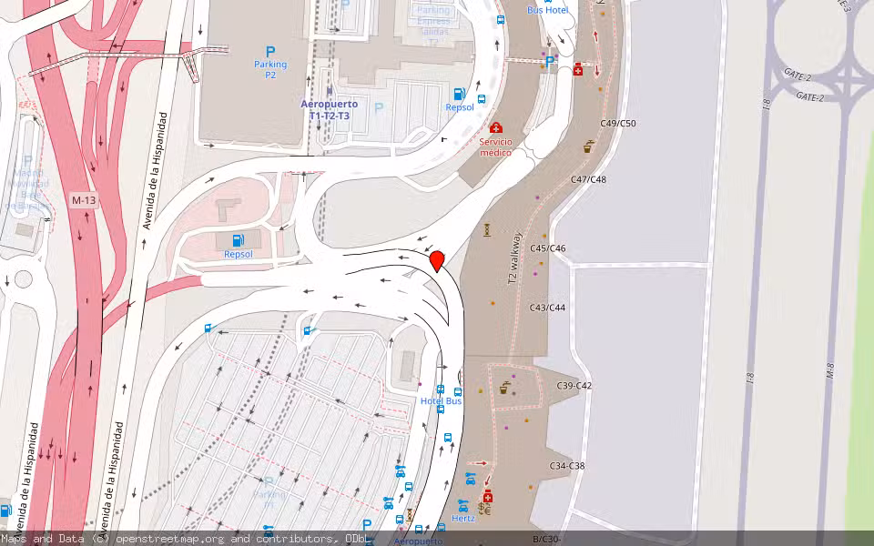 Mapa de Subasta Inmueble (Otros) en Madrid