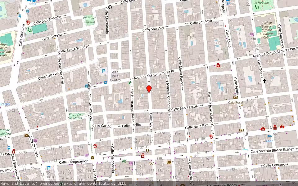 Mapa de Subasta Inmueble (Vivienda) en Torrevieja, Alicante/Alacant