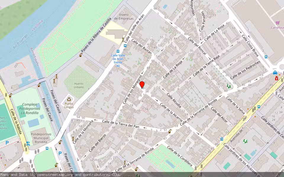 Mapa de Subasta Inmueble (Vivienda) en Valladolid