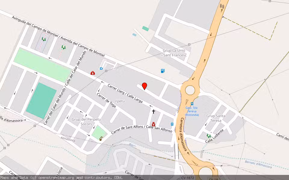 Mapa de Subasta Inmueble (Otros) en Castellon De La Plana, Castellón/Castelló