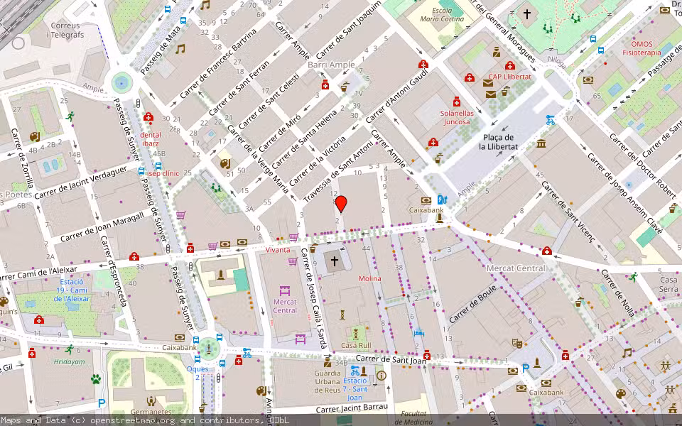 Mapa de Subasta Inmueble (Vivienda) en Alicante, Alicante/Alacant