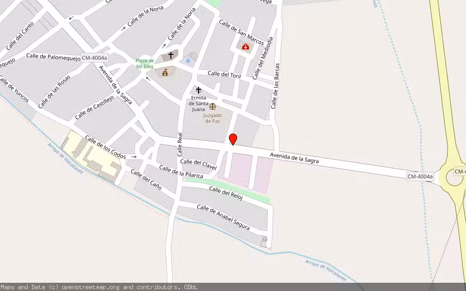 Mapa de Subasta Inmueble (Vivienda) en Numancia De La Sagra, Toledo