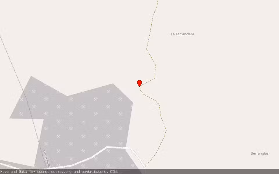 Mapa de Subasta Inmueble (Finca rústica) en Paraje La Rambla De Martin / Municipio Martin Del Rio, Teruel