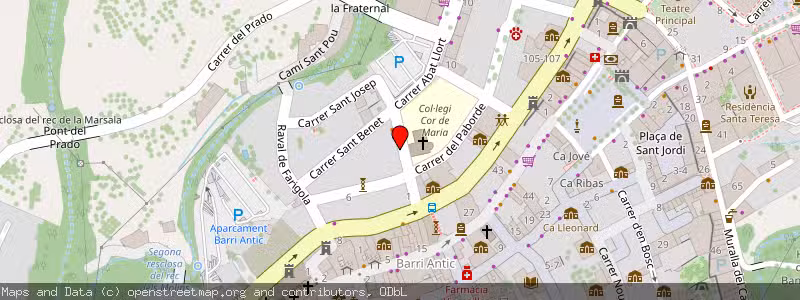 Mapa de Subasta de Inmueble (Vivienda) en Valls, Tarragona 