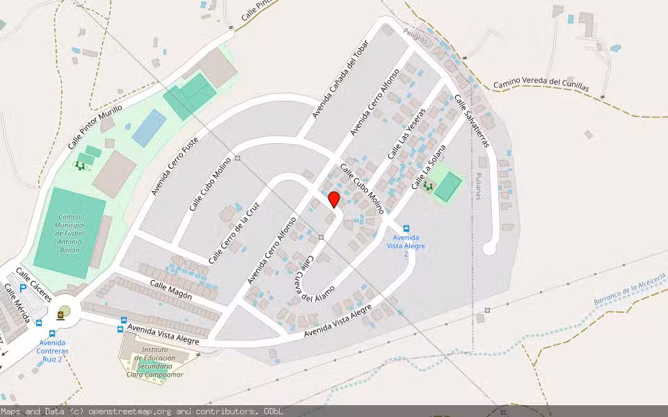 Mapa de Subasta Inmueble (Vivienda) en Peligros, Granada