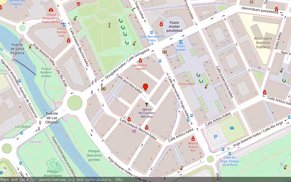 Mapa de Subasta Inmueble (Vivienda) en Pamplona, Navarra