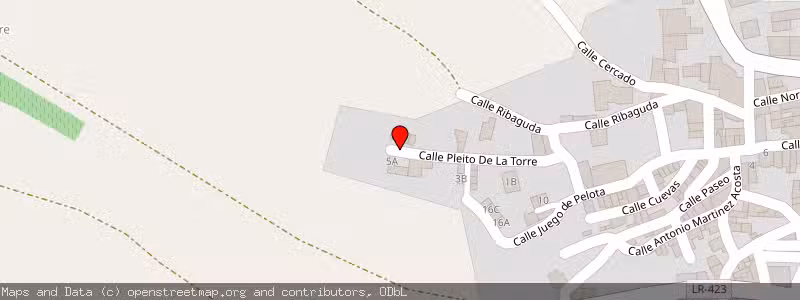 Mapa de Subasta de Inmueble (Vivienda) en Hormilla, La Rioja 