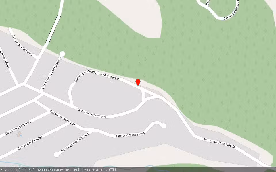 Mapa de Subasta Inmueble (Vivienda) en Masquefa, Barcelona