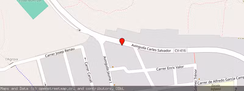 Mapa de Subasta de Inmueble (Garaje) en Montserrat, Valencia 