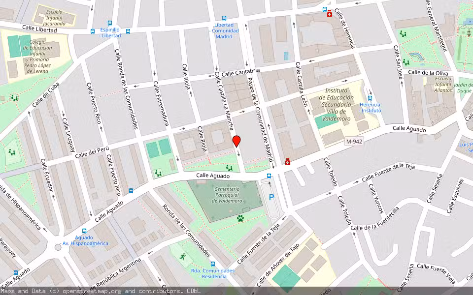 Mapa de Subasta Inmueble (Vivienda) en Valdemoro, Madrid