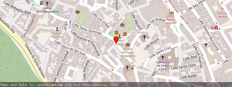 Mapa de Subasta de Inmueble (Vivienda) en Jaen, Jaén 