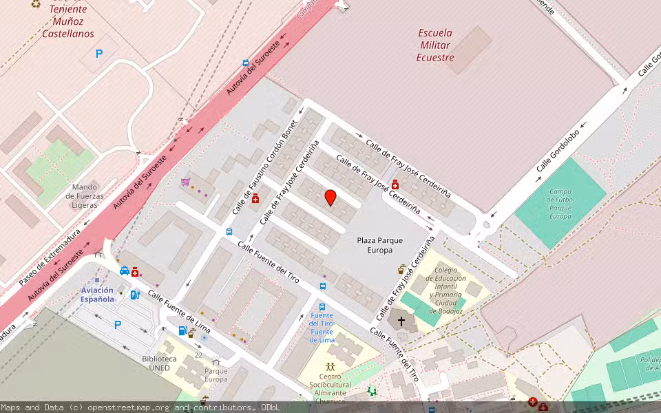 Mapa de Subasta Inmueble (Vivienda) en Madrid