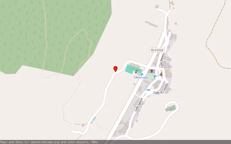 Mapa de Subasta Inmueble (Finca rústica) en Tramacastiel, Teruel