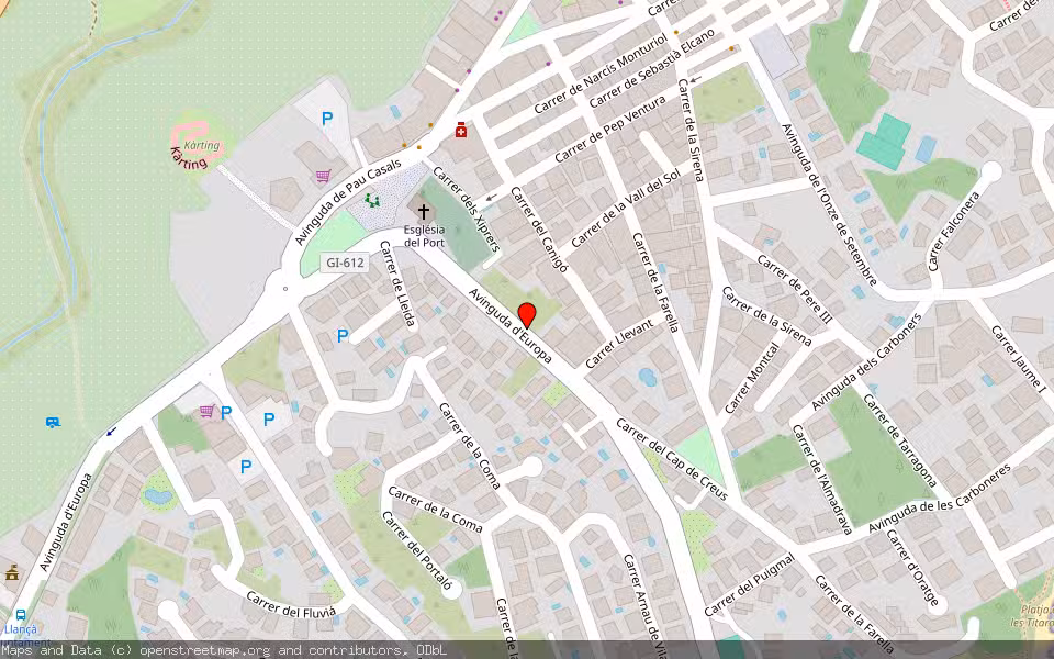 Mapa de Subasta Inmueble (Vivienda) en Llança, Girona
