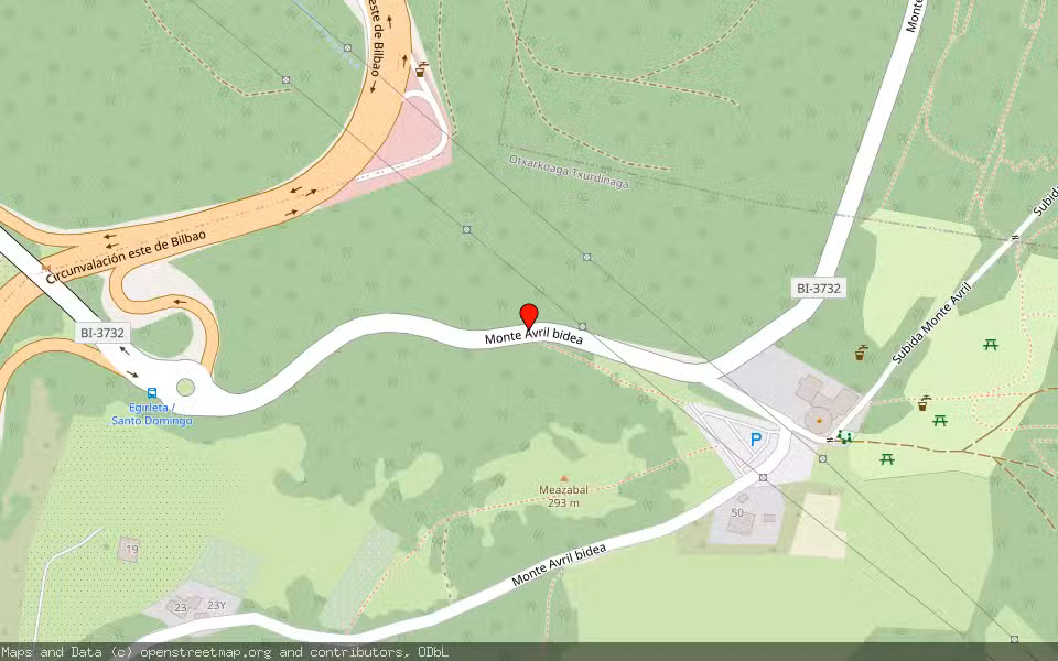 Mapa de Subasta Inmueble (Garaje) en Bilbao, Bizkaia