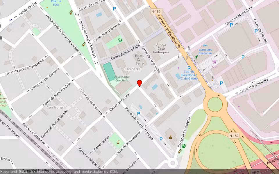 Mapa de Subasta Inmueble (Vivienda) en Barbera Del Valles, Barcelona