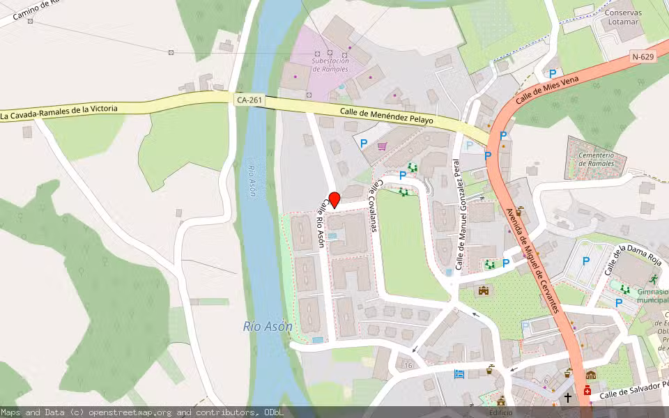 Mapa de Subasta Inmueble (Vivienda) en Ramales De La Victoria, Cantabria