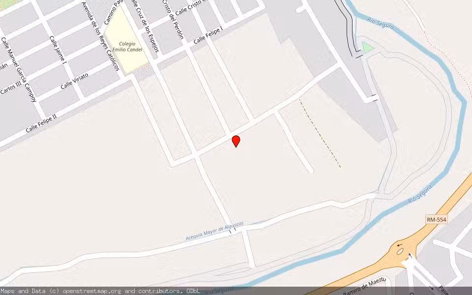 Mapa de Subasta Inmueble (Solar) en Archena, Murcia