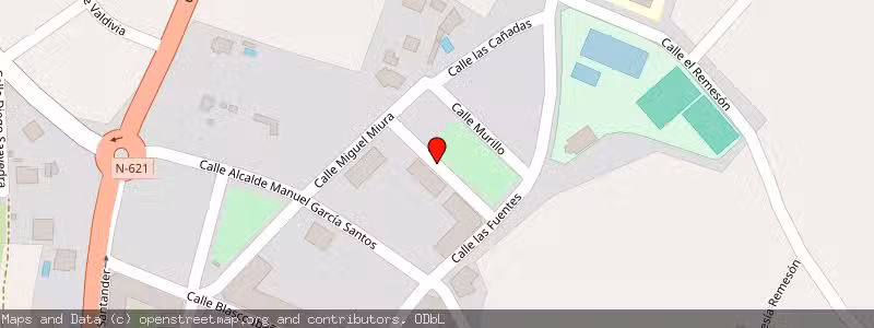 Mapa de Subasta de Inmueble (Garaje) en Leon, León 