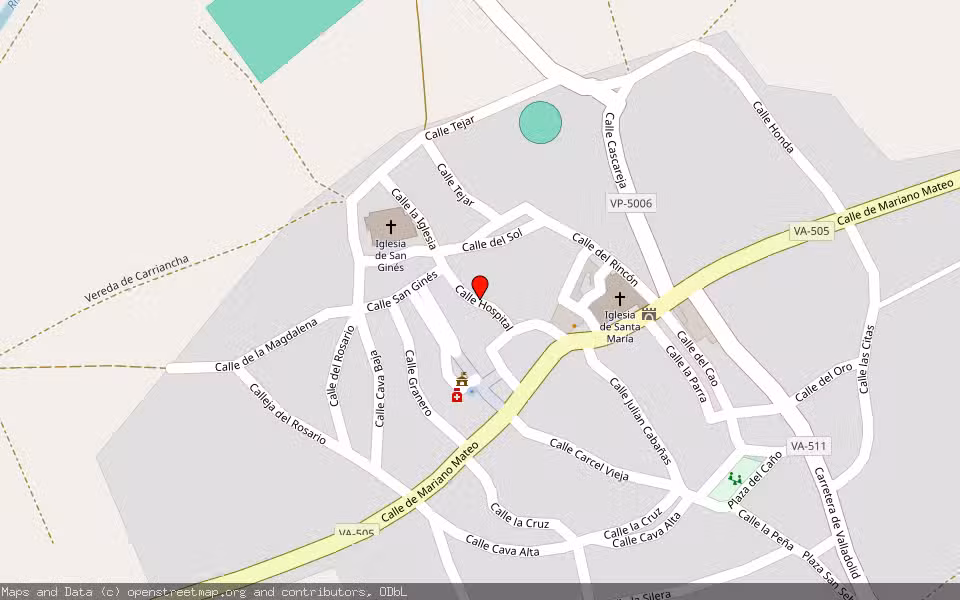 Mapa de Subasta Inmueble (Vivienda) en Villabragima, Valladolid