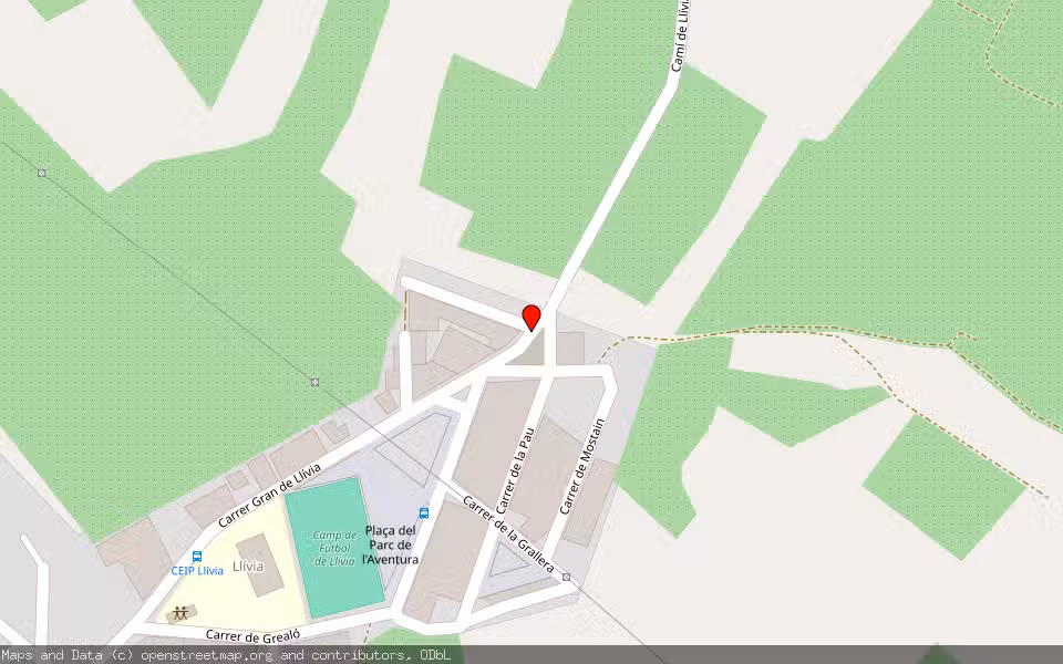 Mapa de Subasta Inmueble (Garaje) en Lleida