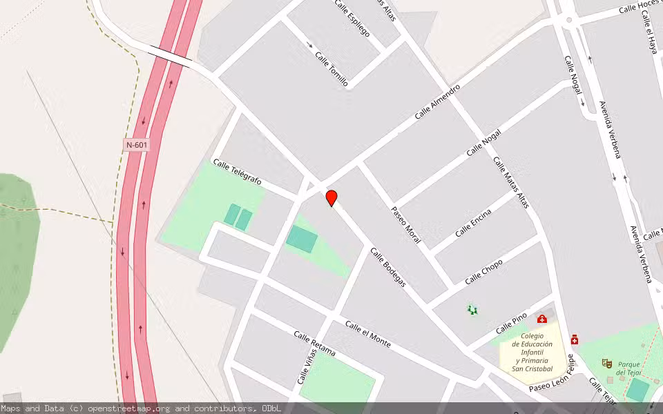 Mapa de Subasta Inmueble (Vivienda) en Boecillo, Valladolid