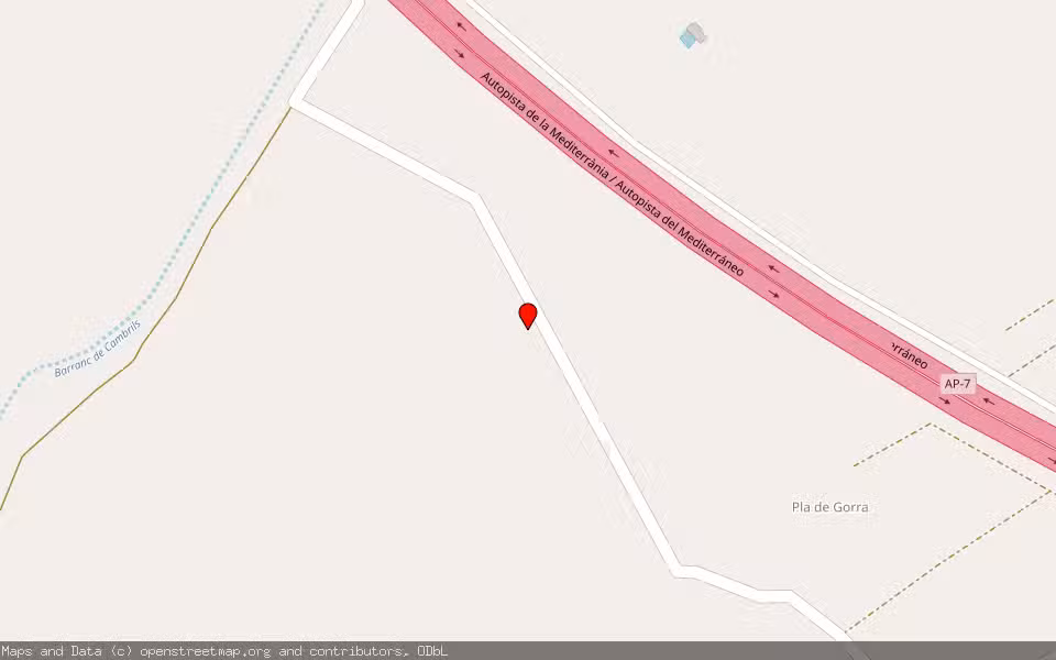 Mapa de Subasta Inmueble (Finca rústica) en Llaurí, Valencia/València